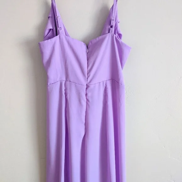 FINAL SALE 🌿CUT OUT LAVENDER DRESS🌿 - Picture 5 of 8